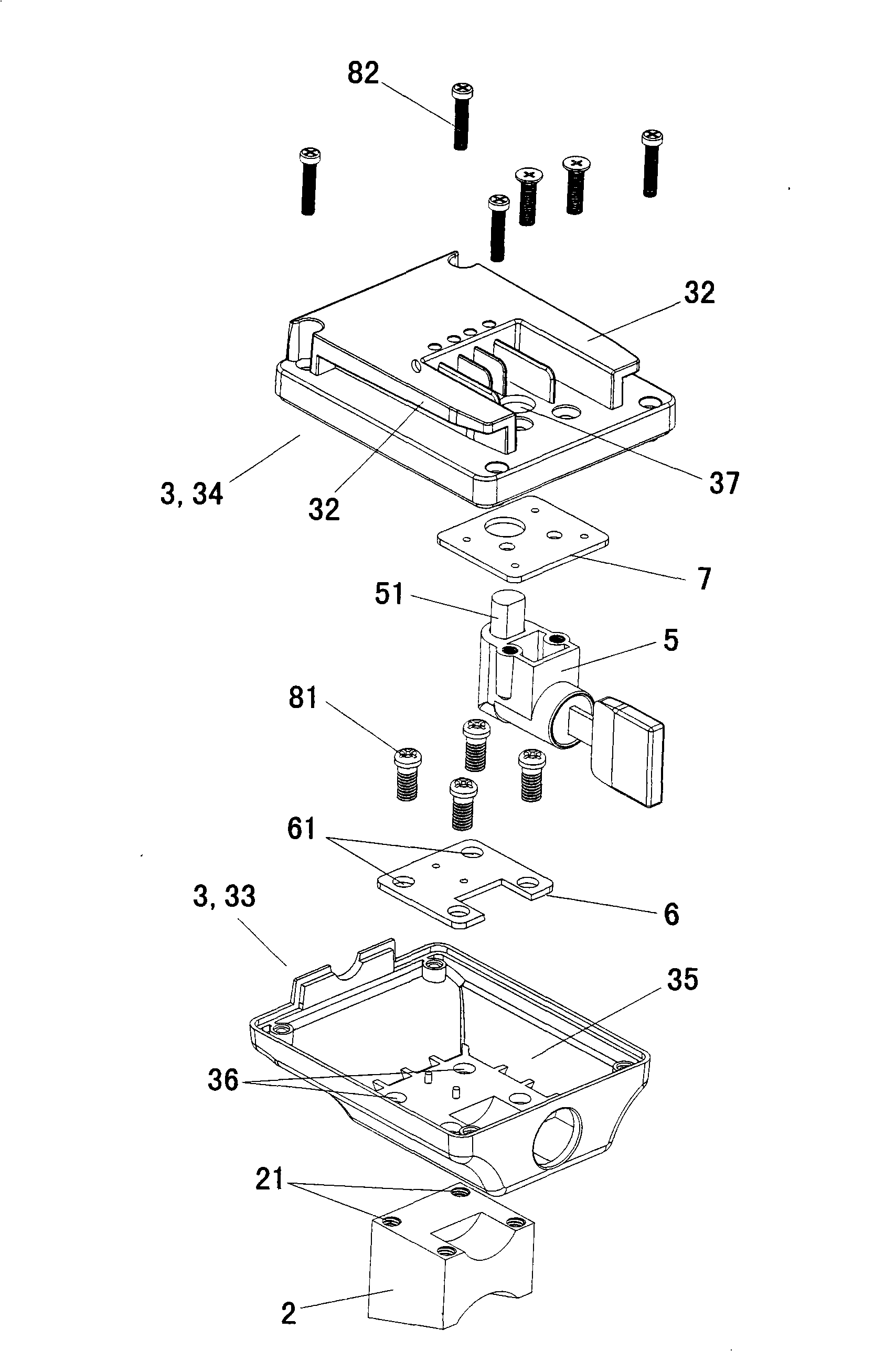 Power battery pack device convenient for changing installation position
