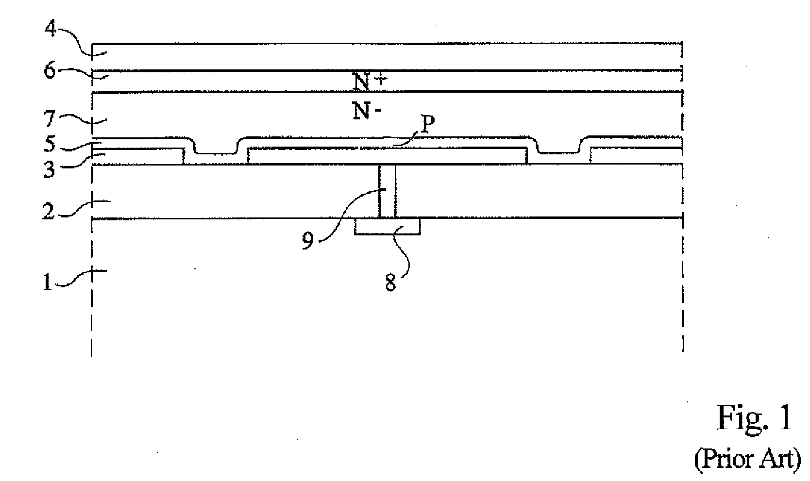 Light sensor located above an integrated circuit