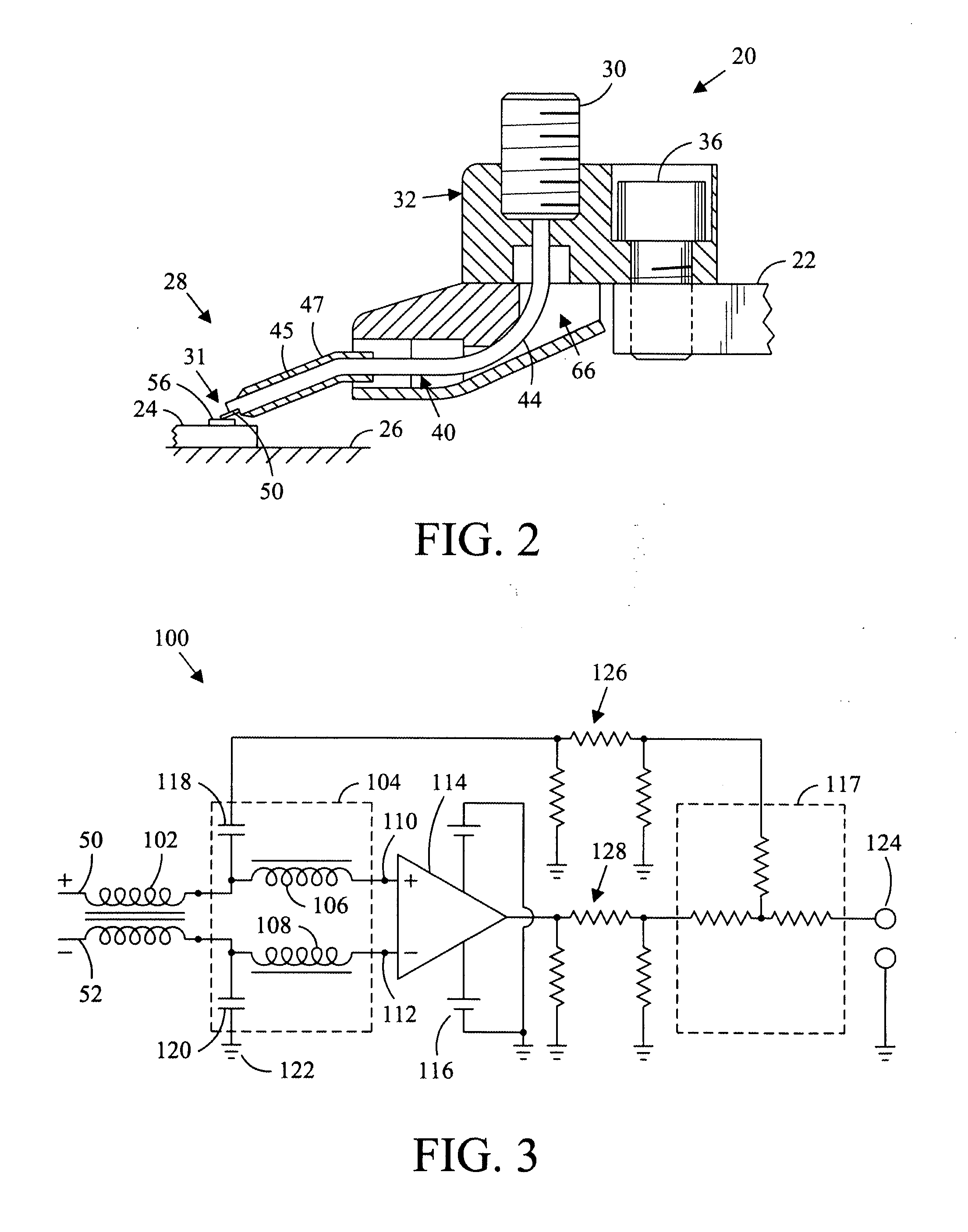 Wideband active-passive differential signal probe