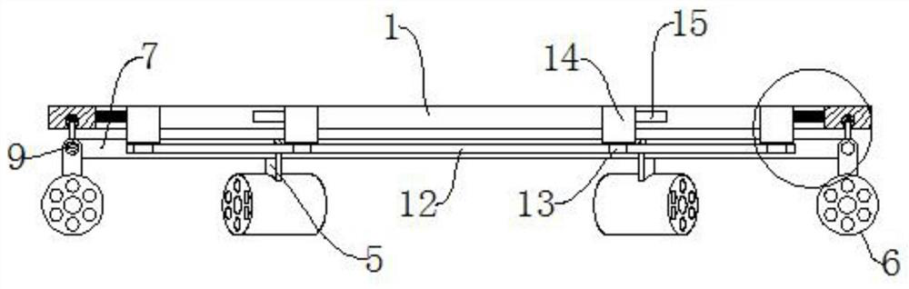 Mounting track capable of realizing free rotation and swing of track lamp