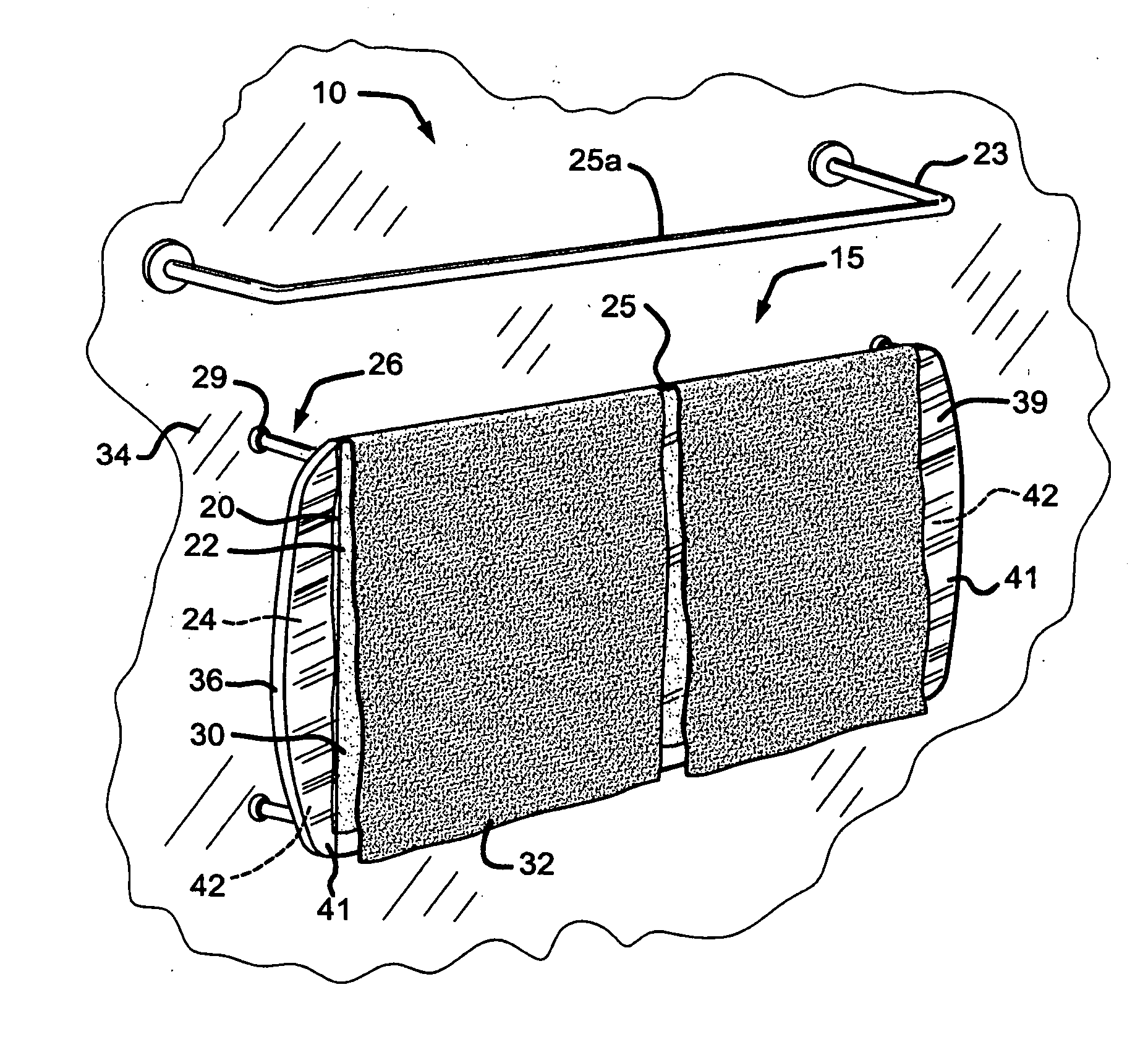 Method and apparatus for a cloth heater