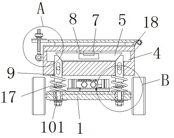 Movable mechanical arm adaptive to multiple terrains