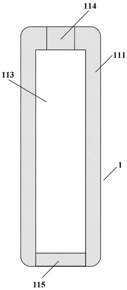 An internal contact capacitive voltage divider for gis