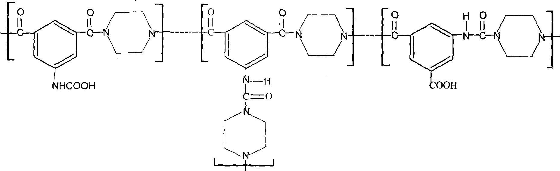 Method for preparing acid-proof polysulfonamide nanofiltration composite film