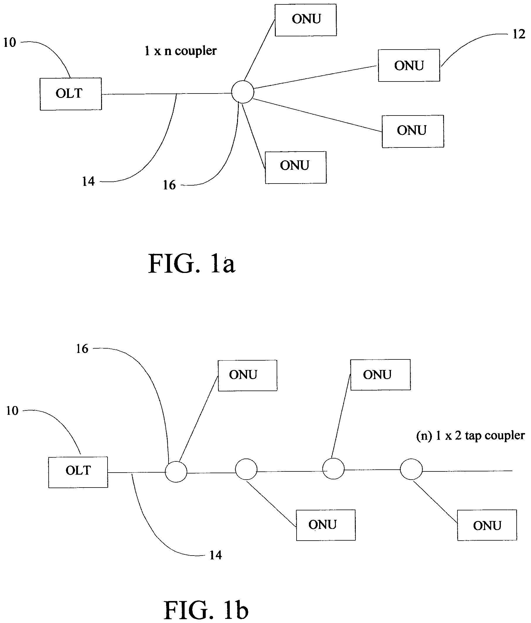 System and apparatus for a carrier class WDM PON for increased split number and bandwidth