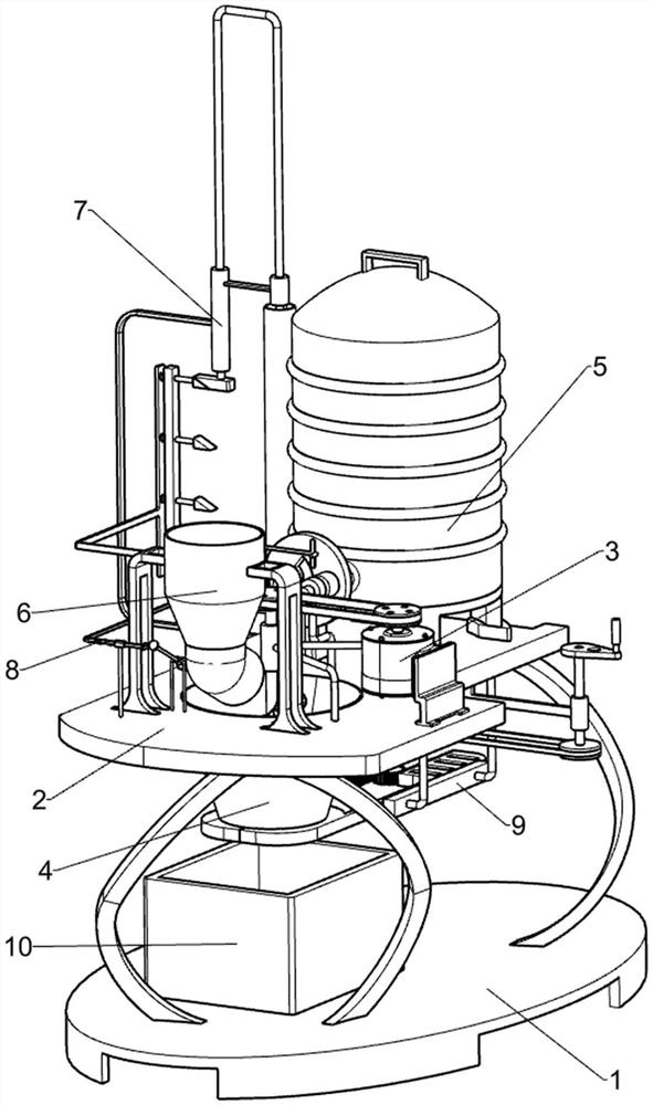 Preparation equipment of non-Newtonian fluid modified starch for interesting games