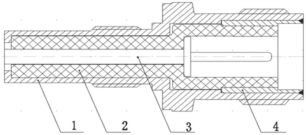 A micro-semiconductor nozzle structure