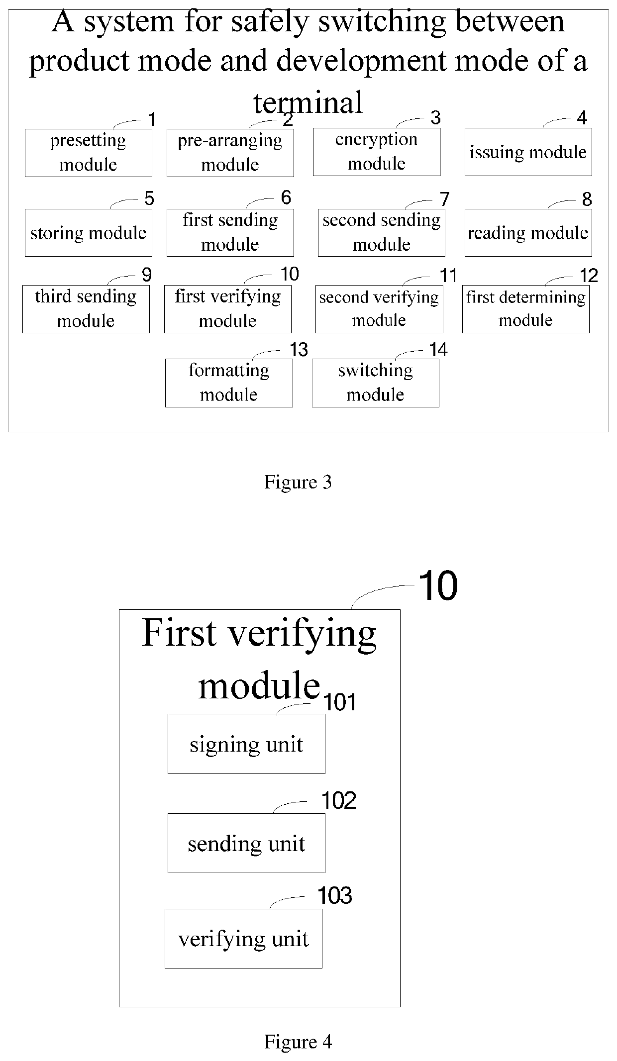 Method and system for safely switching between product mode and development mode of terminal