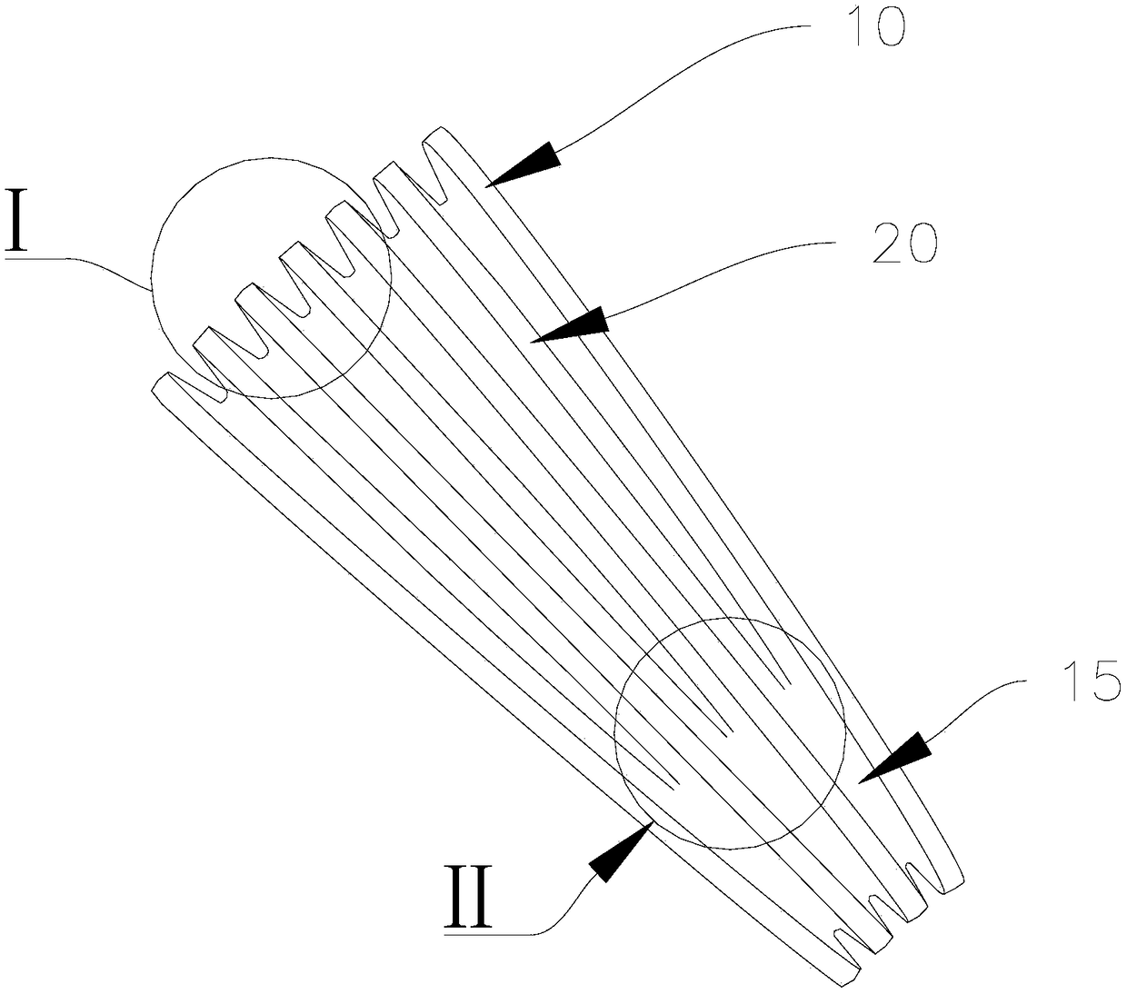 Bellows structure and bellows