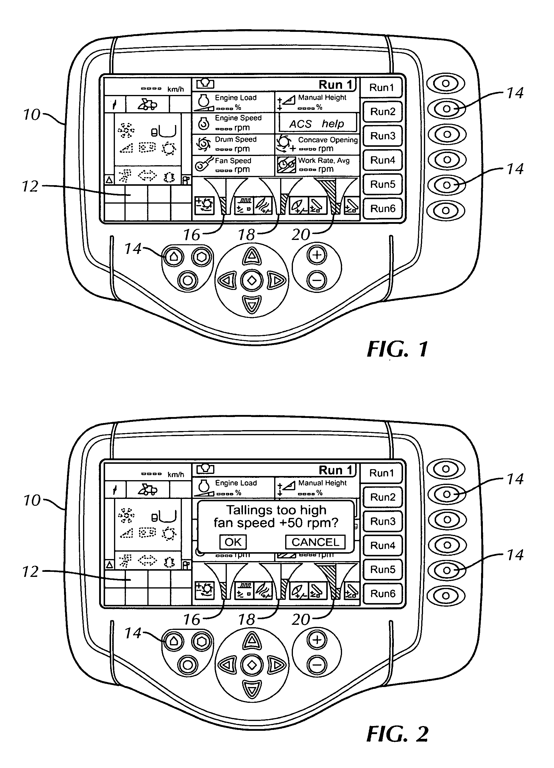 Control system for an agricultural harvesting machine