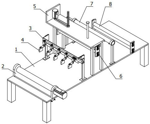 Spraying device for leather processing