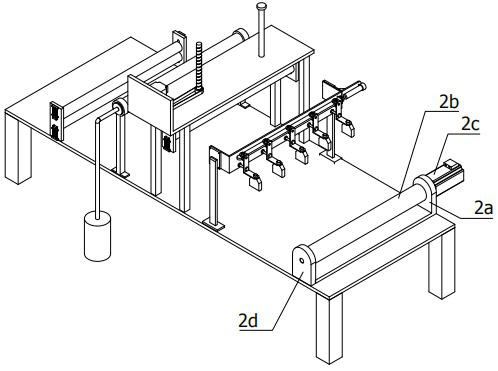 Spraying device for leather processing