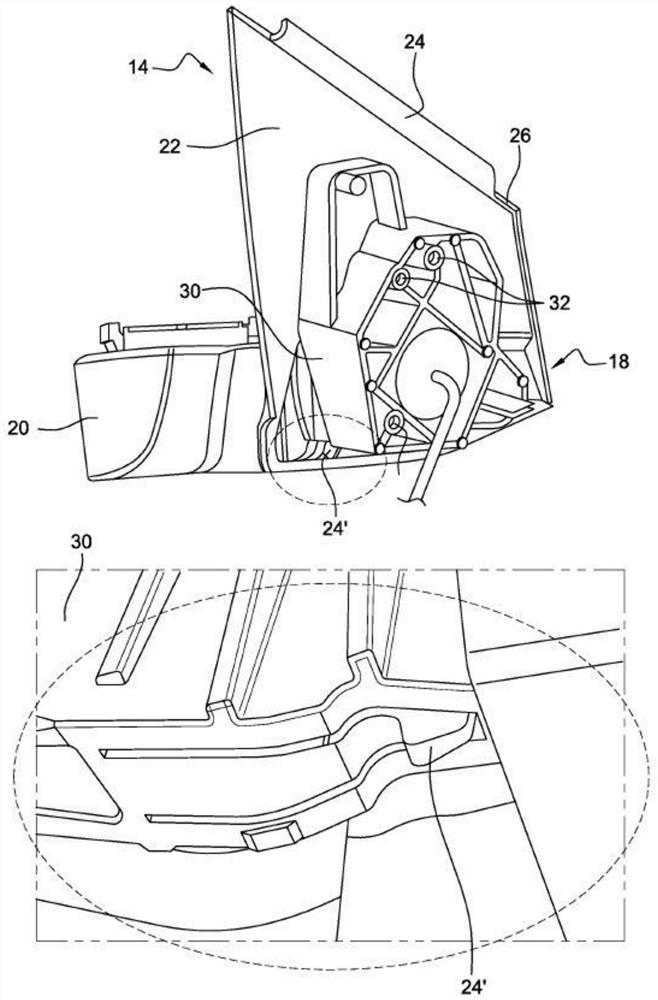 Mounts for exterior rearview mirrors of motor vehicles with temporary fastening hooks