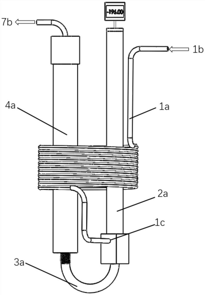 A parahydrogen enrichment device suitable for large flow and high pressure conditions