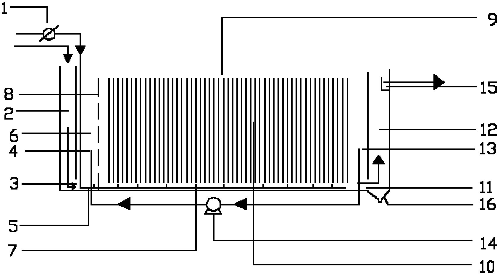 Iron-copper microelectrolysis reaction tank and preparation method for copperized iron wire net plate