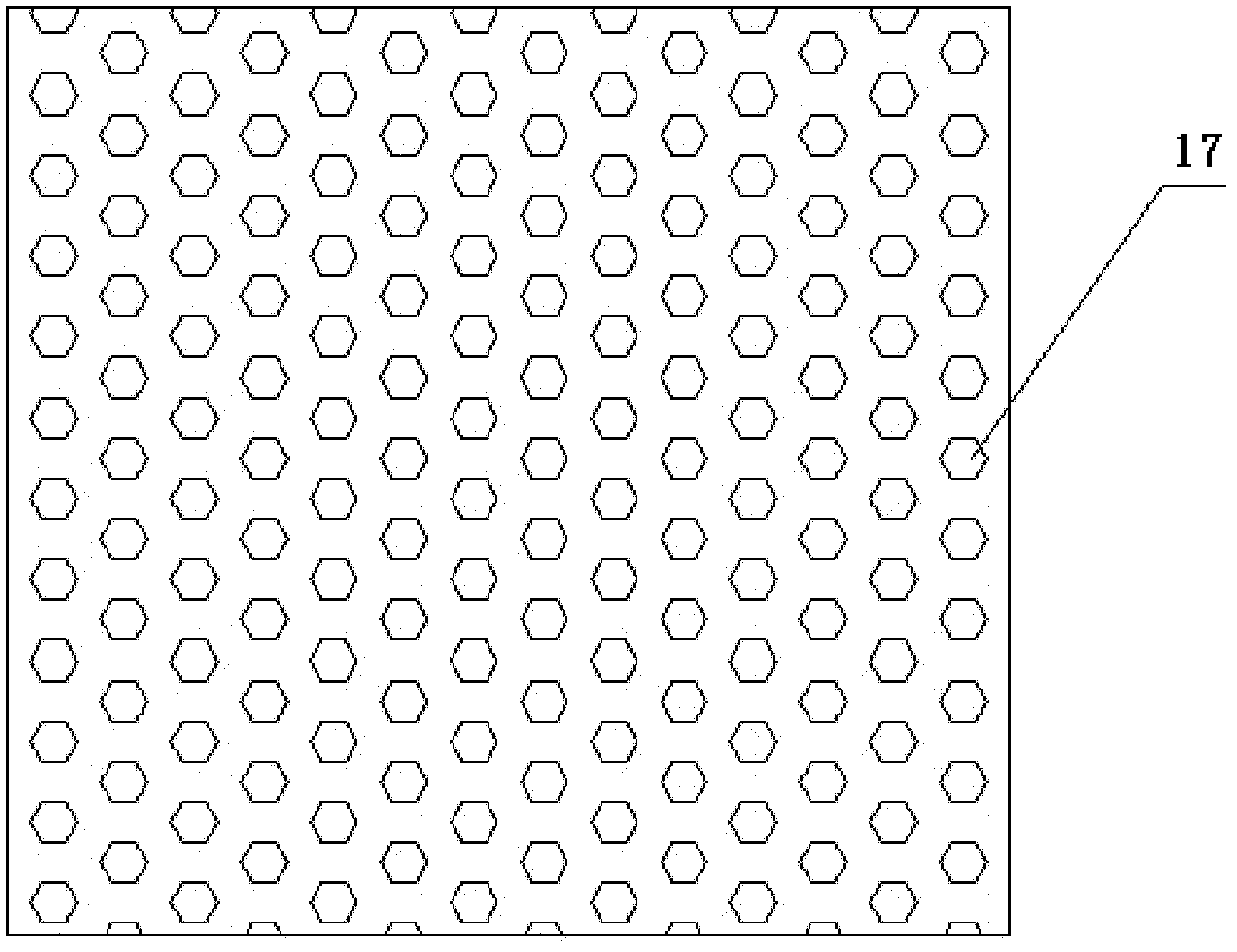 Iron-copper microelectrolysis reaction tank and preparation method for copperized iron wire net plate