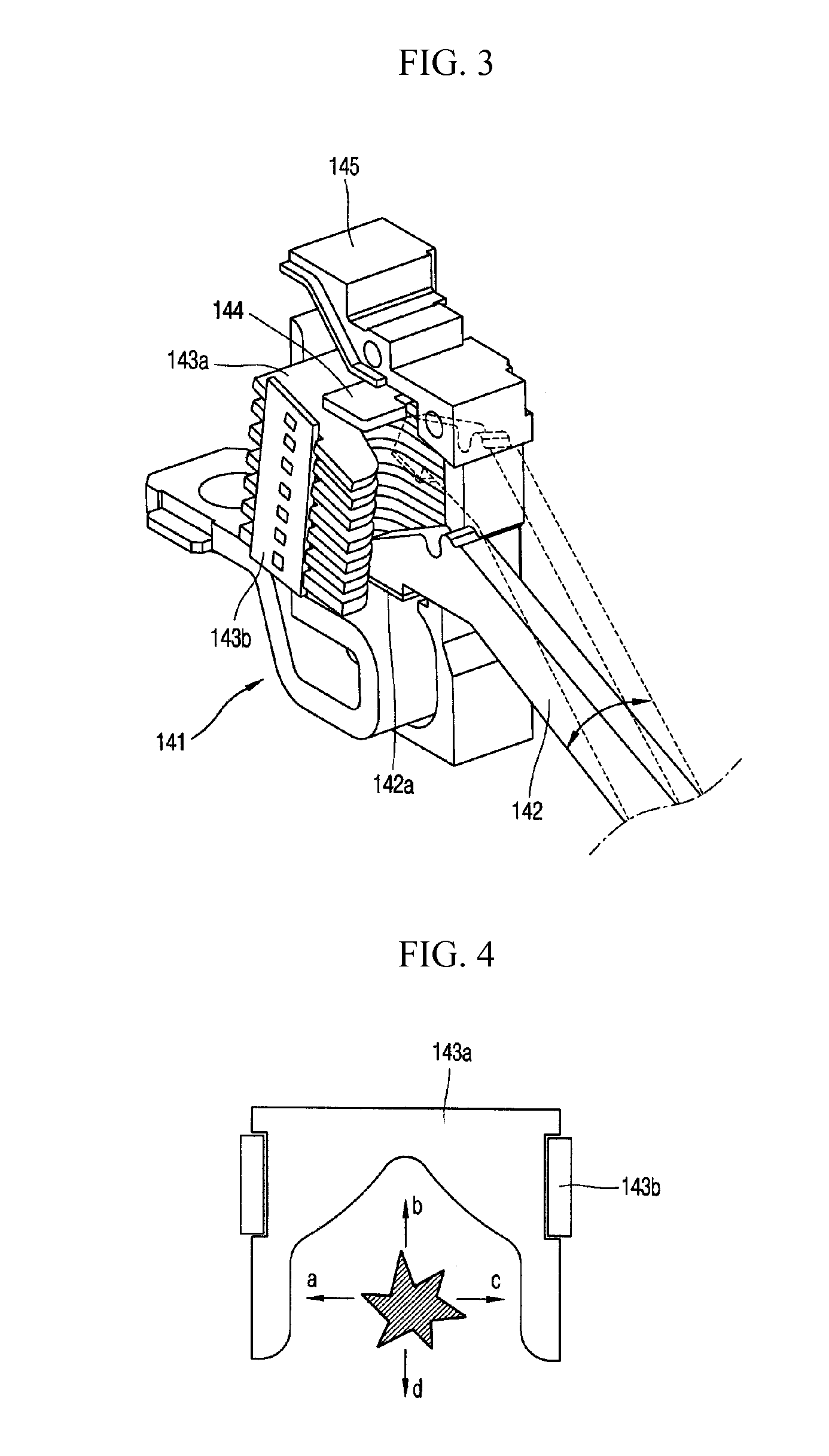 Circuit breaker with arc extinguishing mechanism