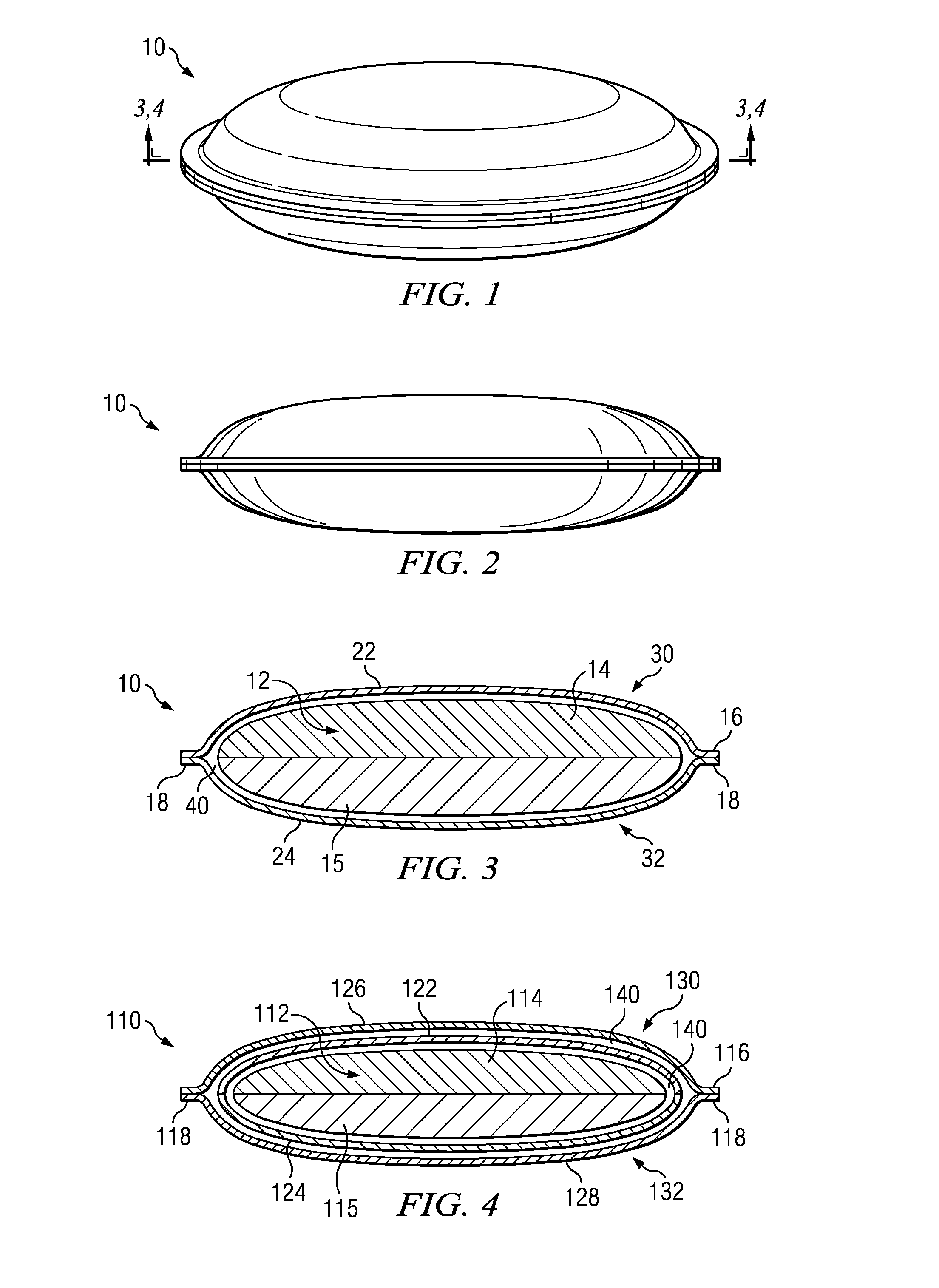 Personal Care Articles Having Multi-Zone Compliant Personal Care Compositions