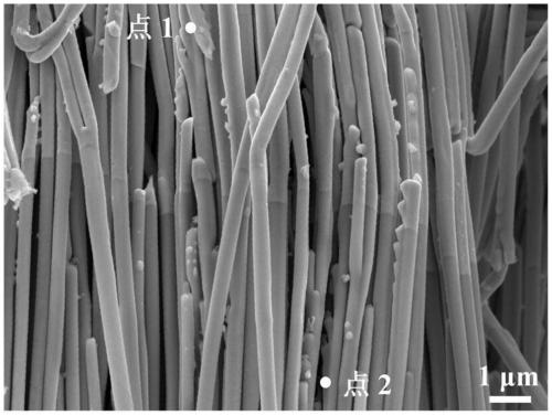 Ni/Au composite nanowire array enzyme-free glucose sensor electrode and preparation method thereof
