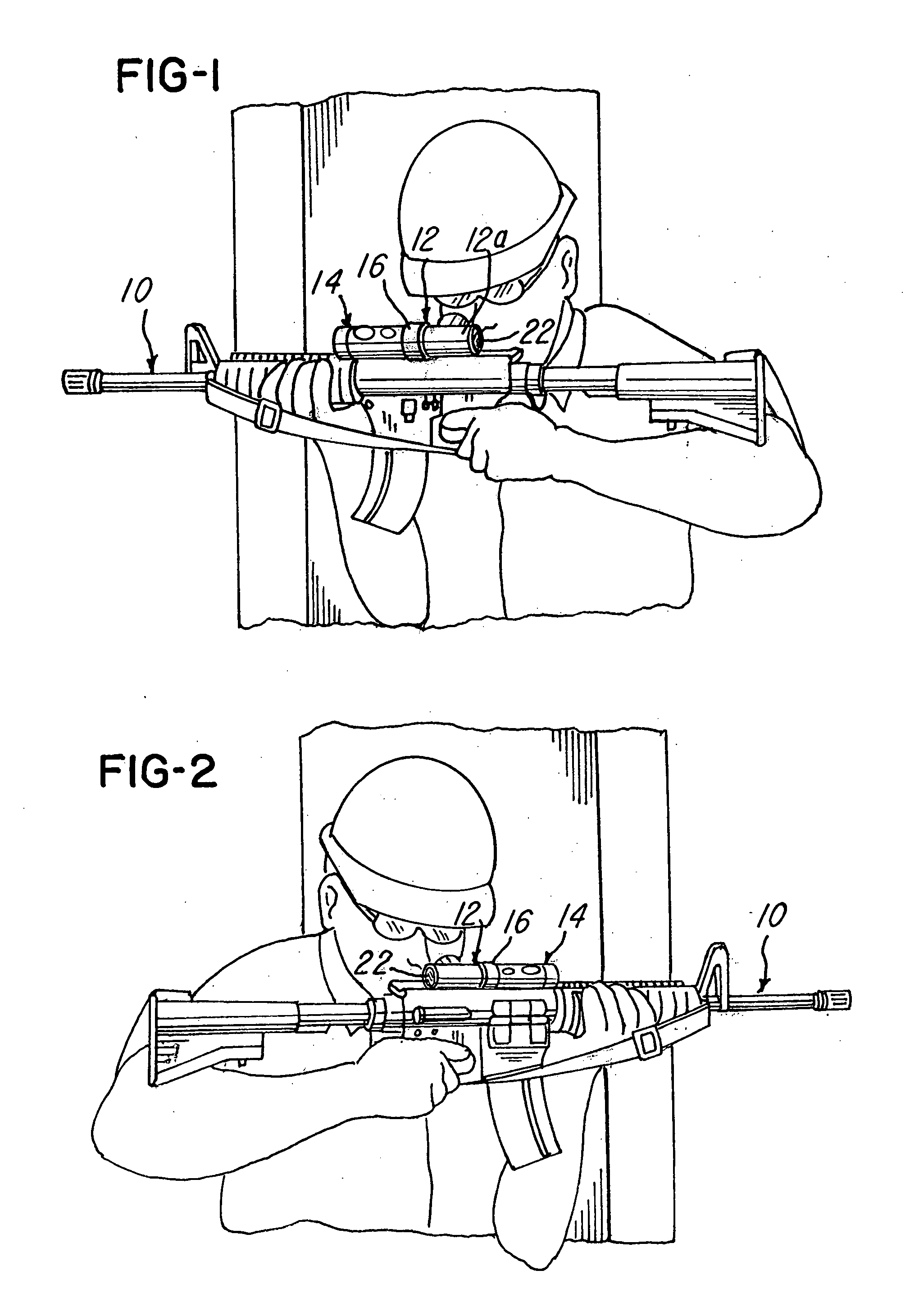 Dual sight scope system and method
