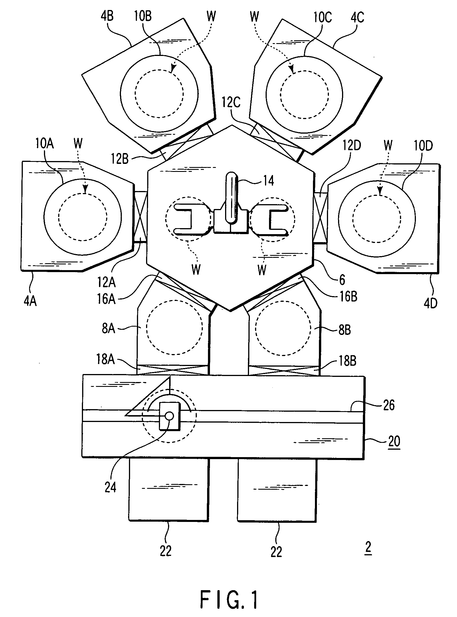 Gate valve apparatus for vacuum processing system