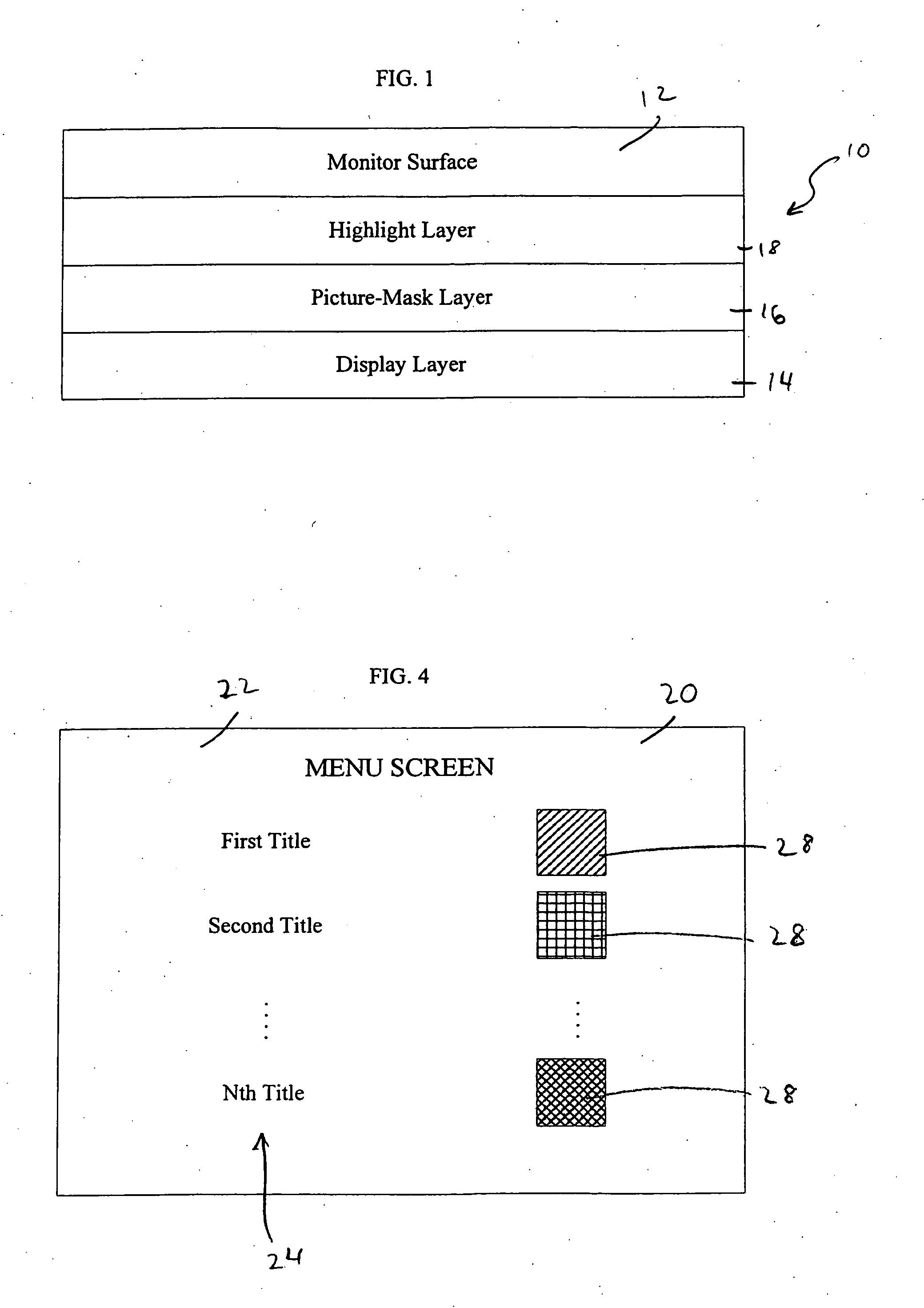 Simulation of multiple DVD video streams in DVD-video user interfaces and related method