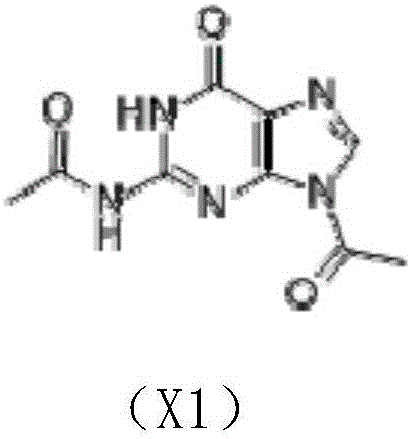 Preparation method of N2,9-diacetylguanine