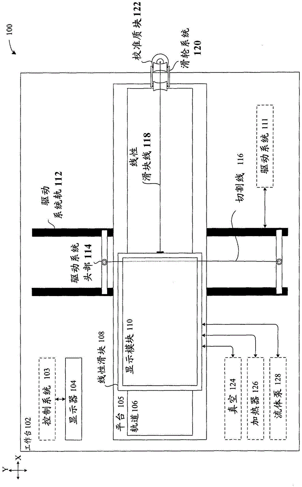 Apparatus and method for rendering a display module serviceable