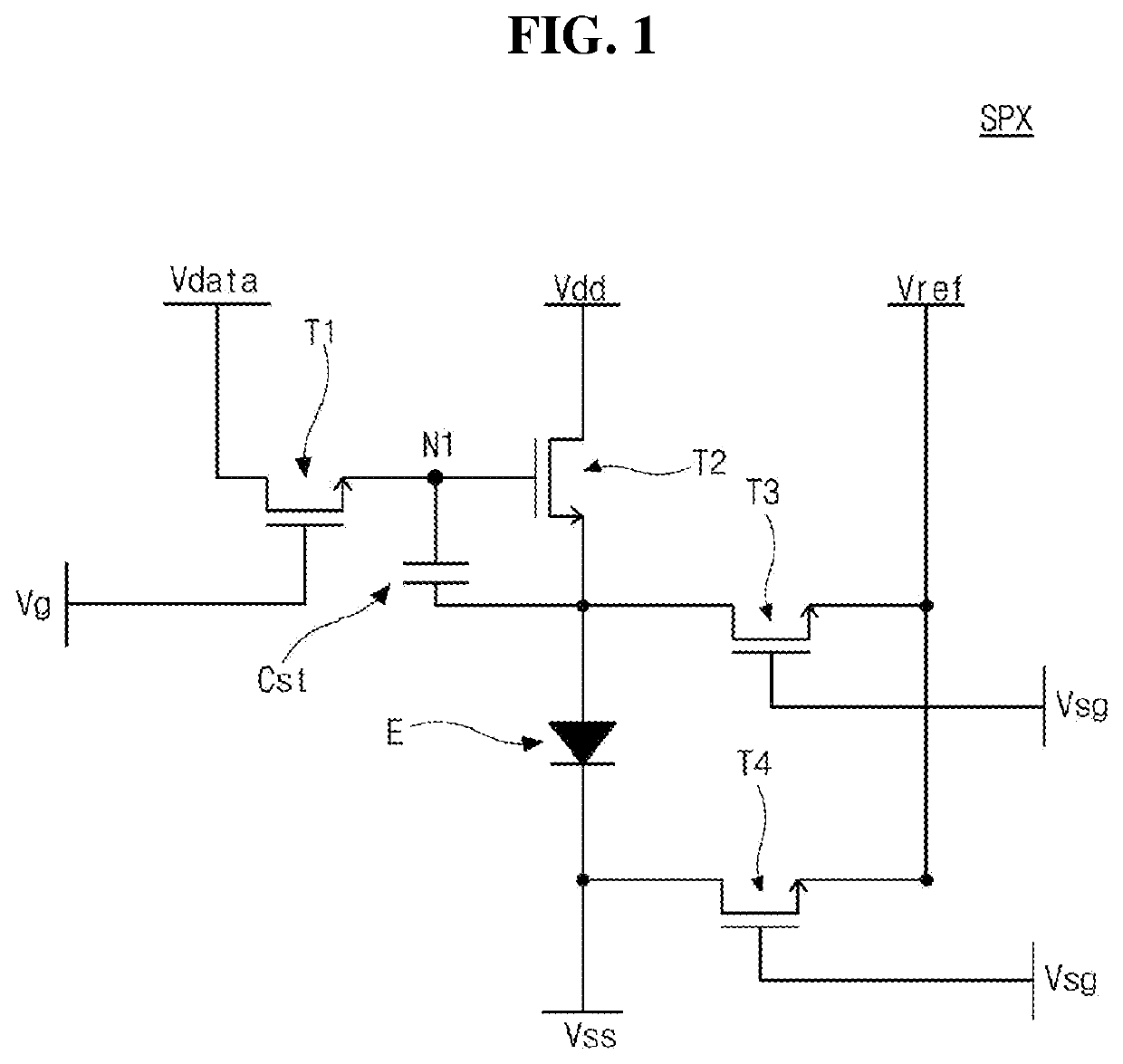 Display device including light absorption layer and low potential electrode in pad region and method of fabricating the same