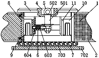 Building formwork and assembly of building formwork and pressing strip