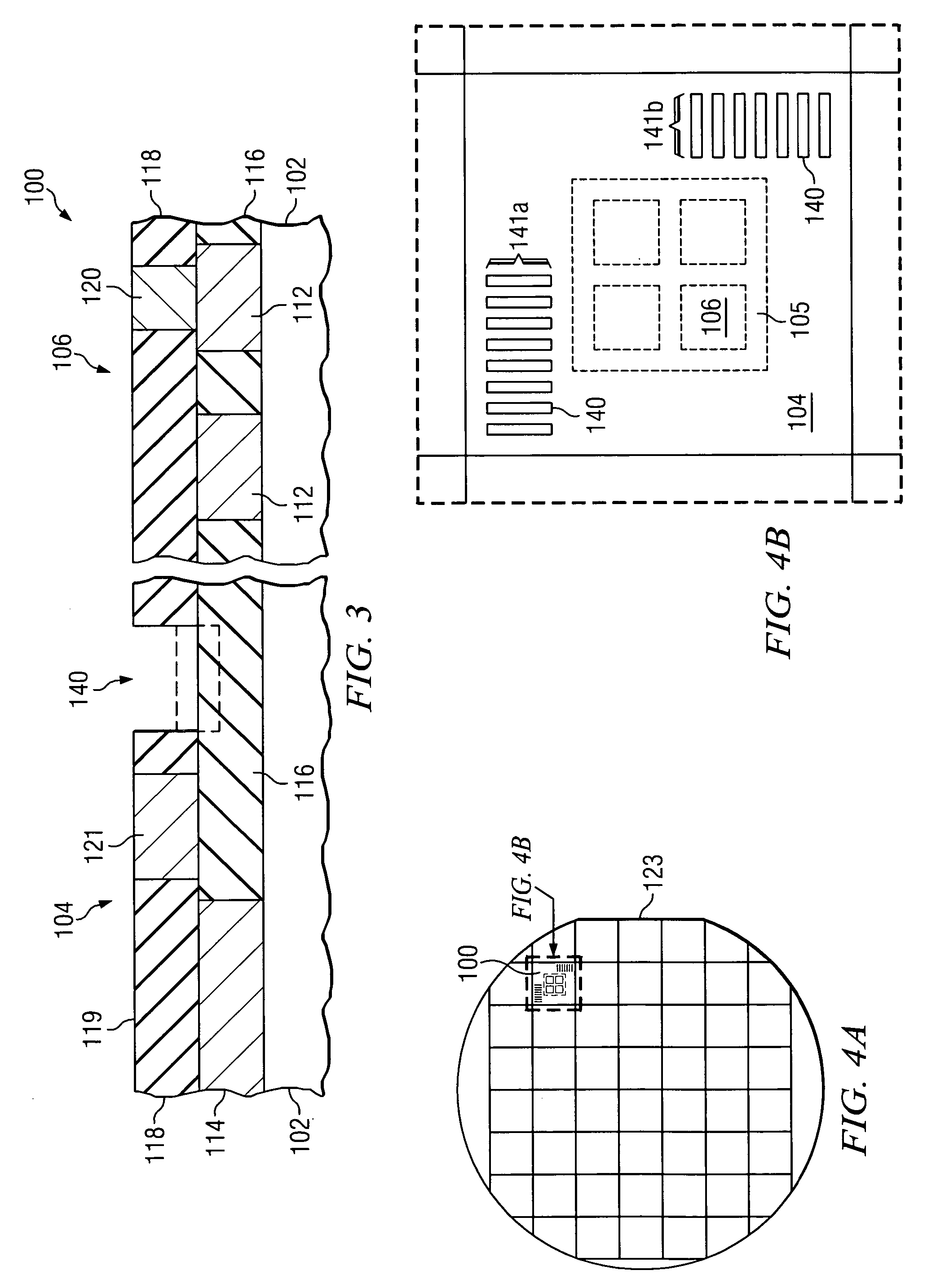 Alignment of MTJ stack to conductive lines in the absence of topography