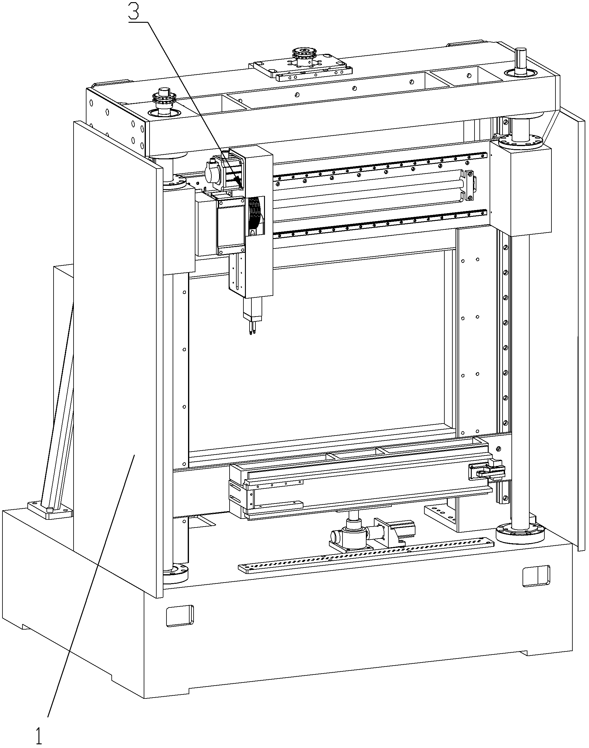 Copper pipe processing method adopting scanning flaring