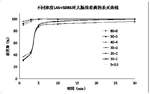 Disinfectant for killing mycobacterium tuberculosis effectively and preparation method and application of disinfectant