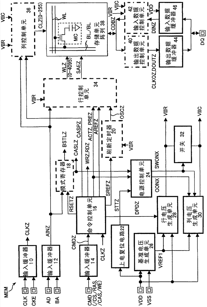 Semiconductor memory, system, and method of operating semiconductor memory