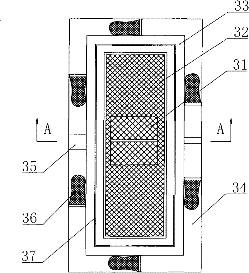 Method for treating desert by using municipal domestic sewage