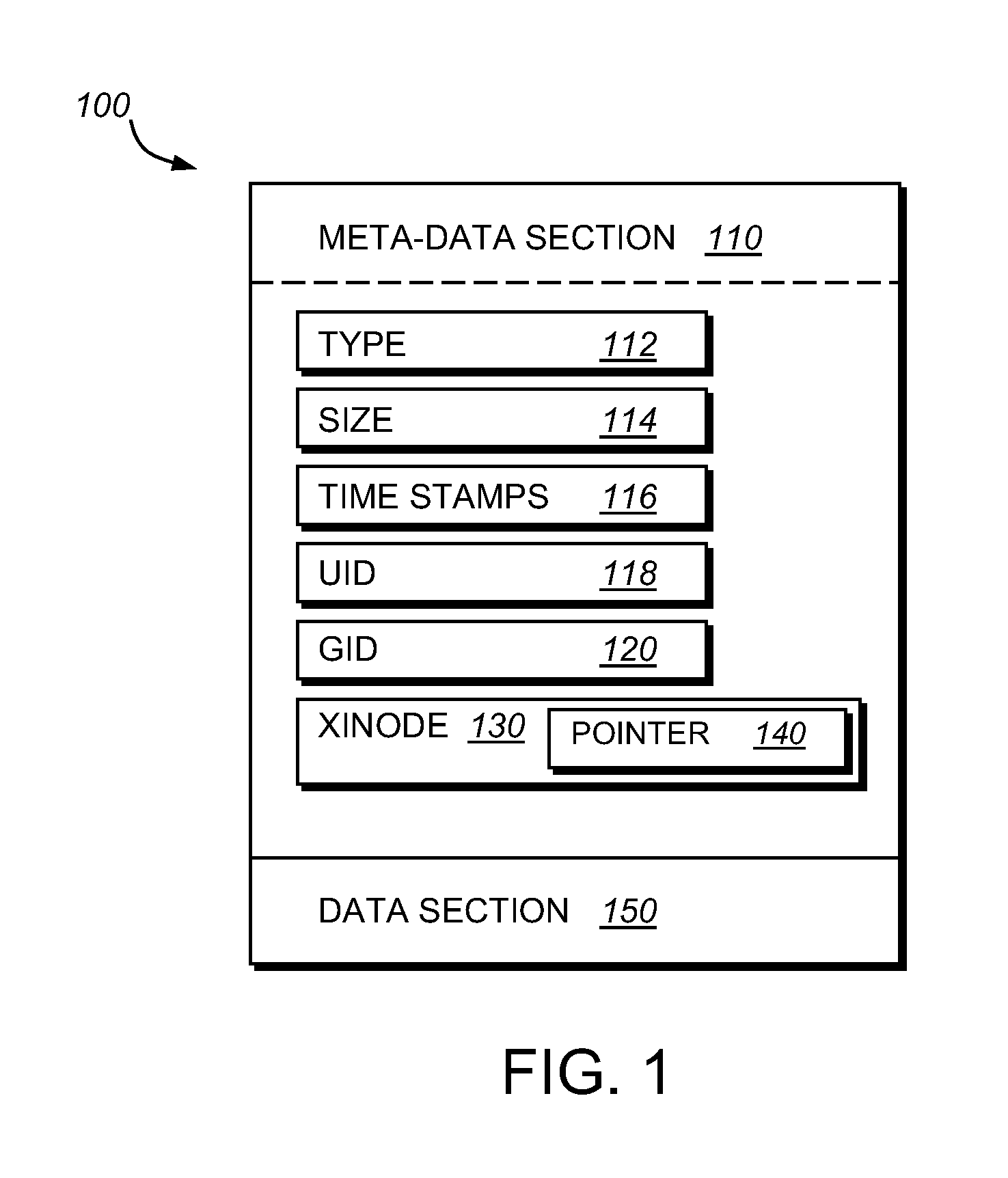 System and method for restoring a single data stream file from a snapshot