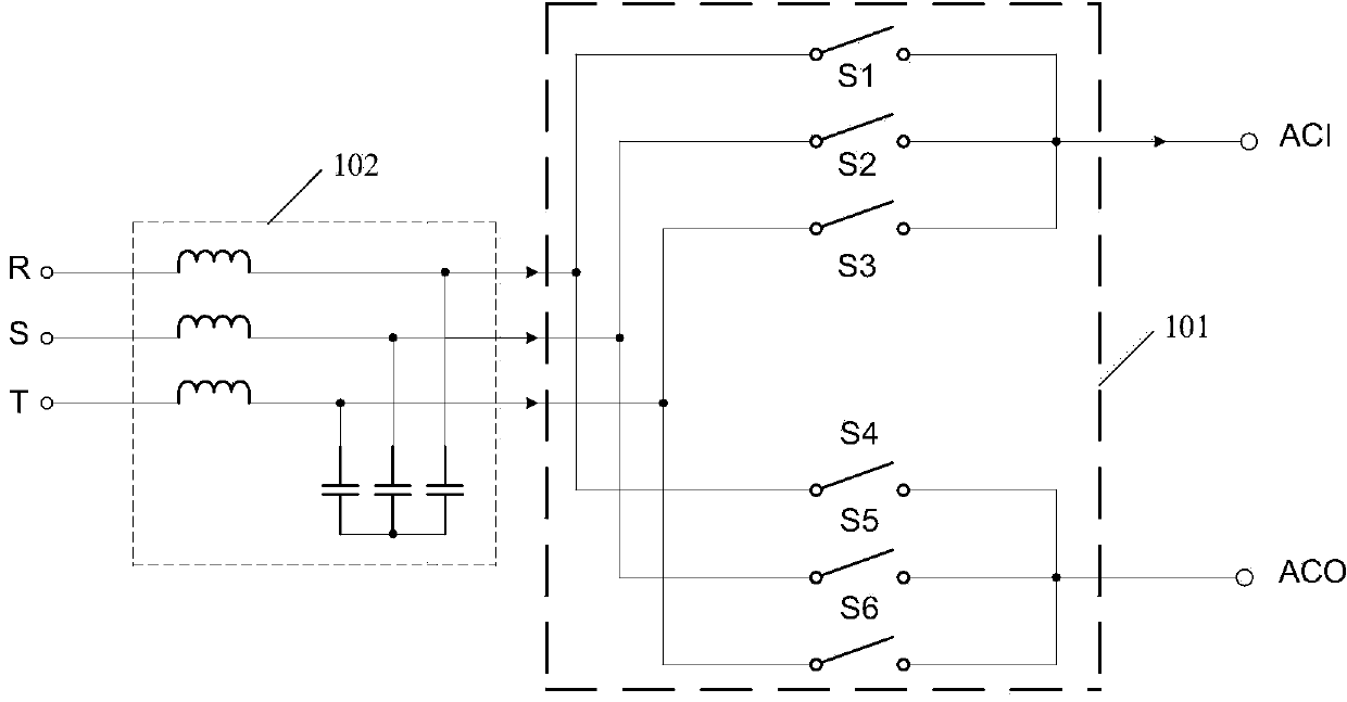 Matrix converter output voltage controlling method