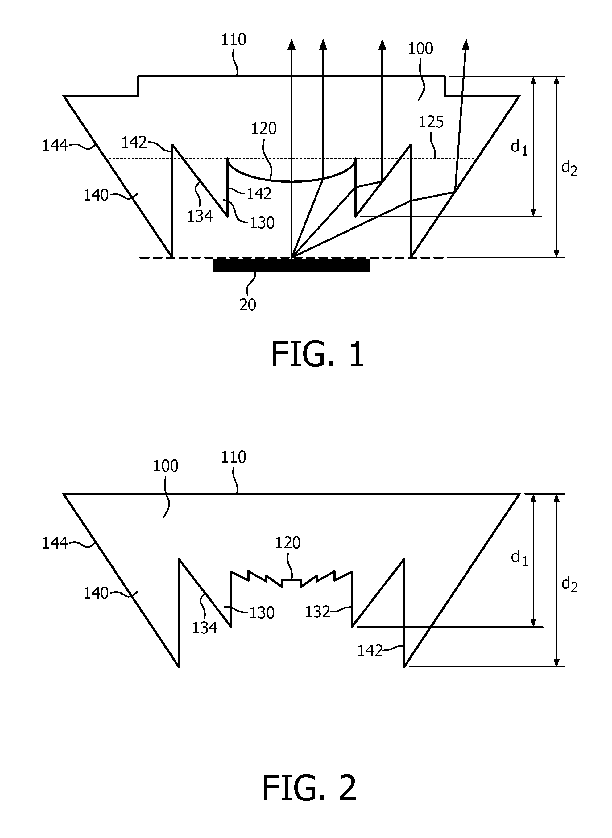 Lens and lighting device
