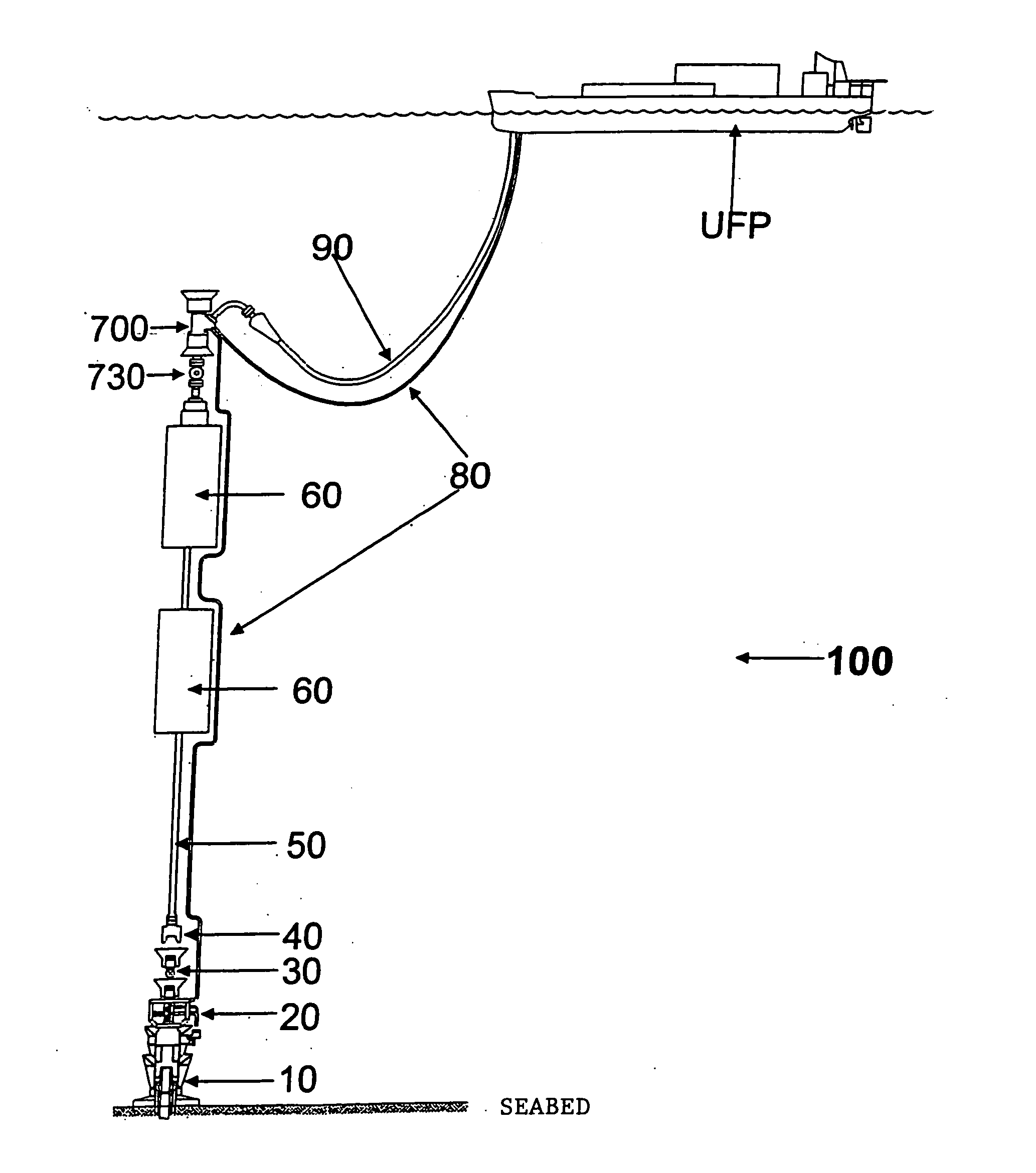 Self-supported riser system and method of installing same