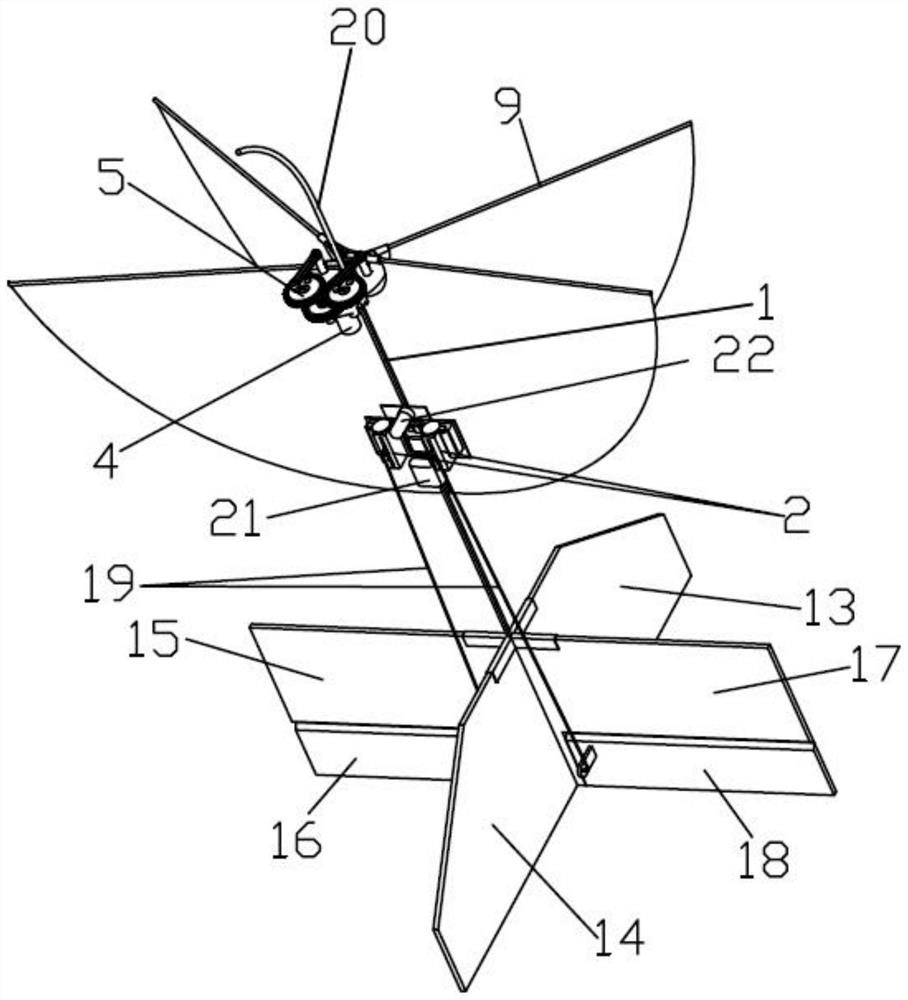 A miniature vertical takeoff and landing flapping wing aircraft