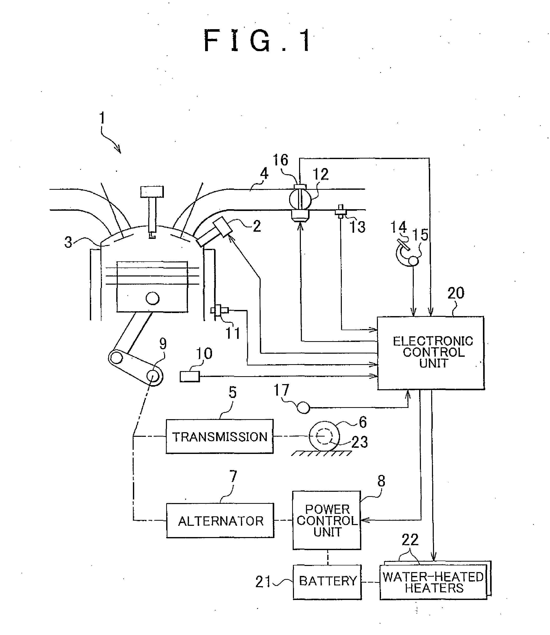 Control apparatus and method of controlling internal combustion engine mounted on vehicle