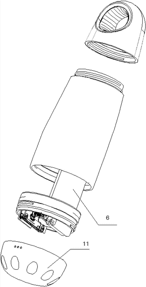 Water Bottle With Filter And Monitoring Function For Detecting Contaminants