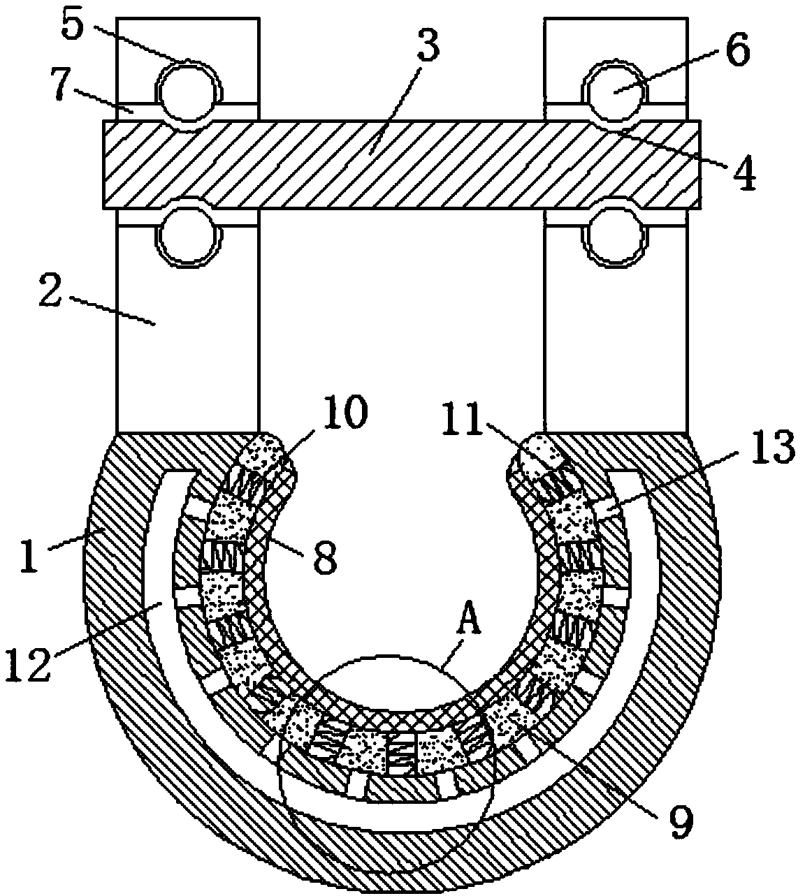 Cargo hoisting rigging with lubricating effect