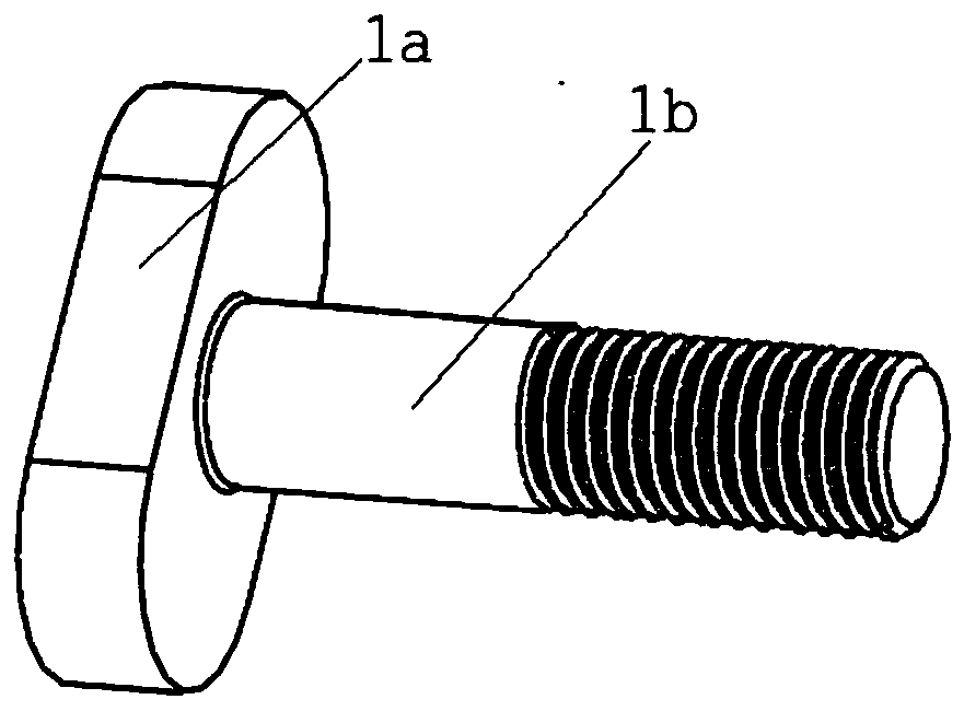 T-shaped unilateral bolt fastener
