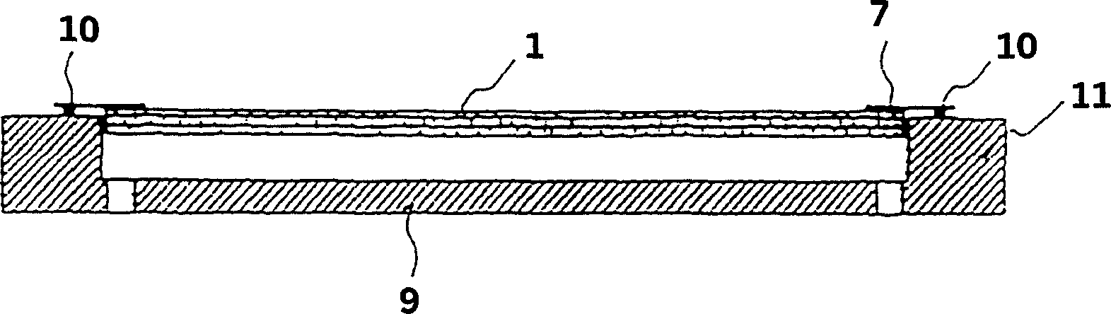 Gas diffusion electrode assembly and its production
