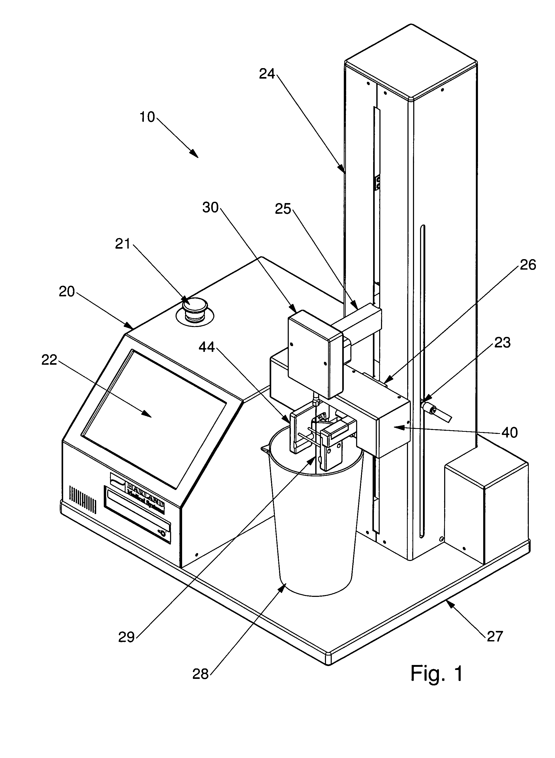 Medical coating test apparatus and method