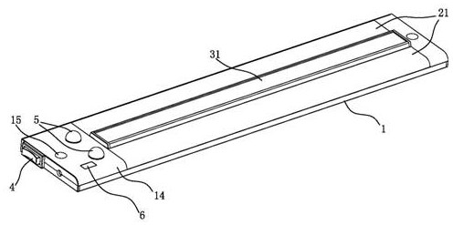 Working method of a kitchen lamp