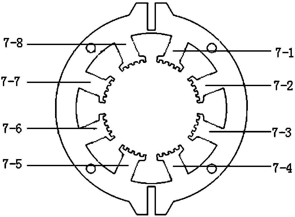 Stator permanent magnet mixed stepping motor