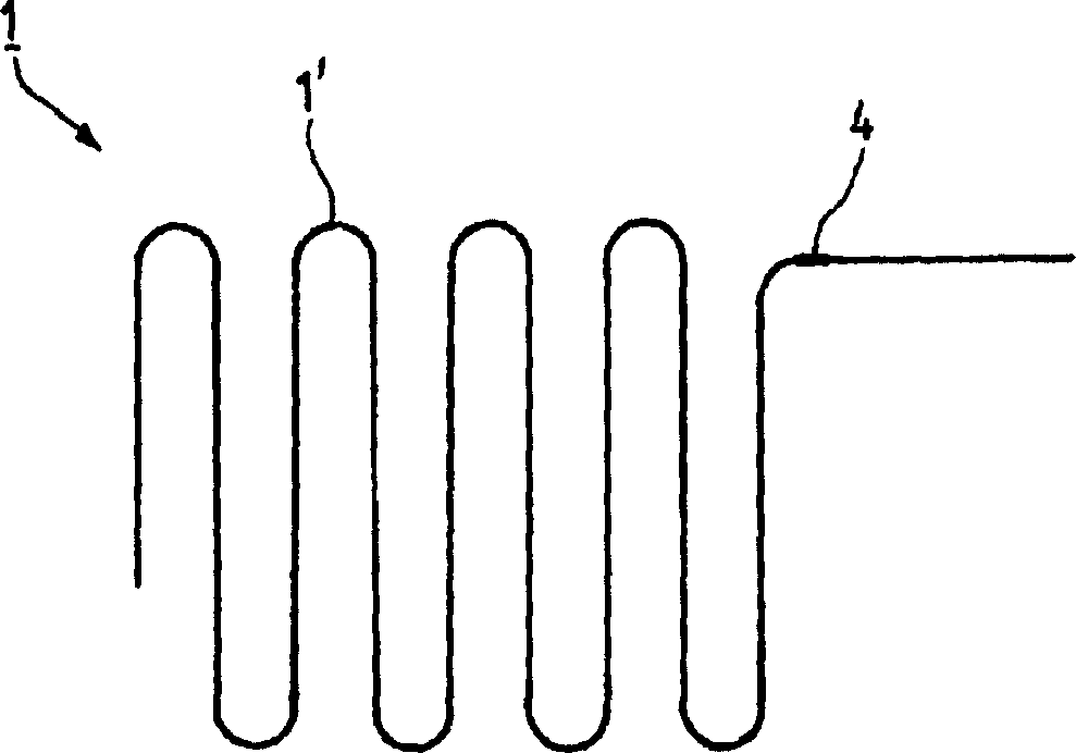 Conductive connecting method for first and second electric conductor