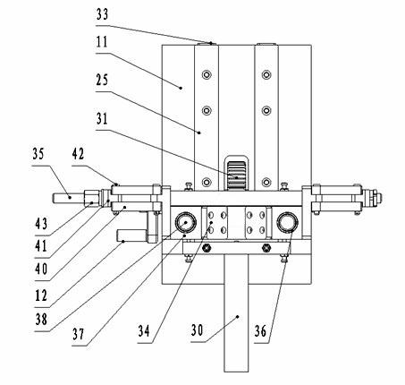 Universal fixture for processing plate spring inclined hole of heavy-duty automobile front axle